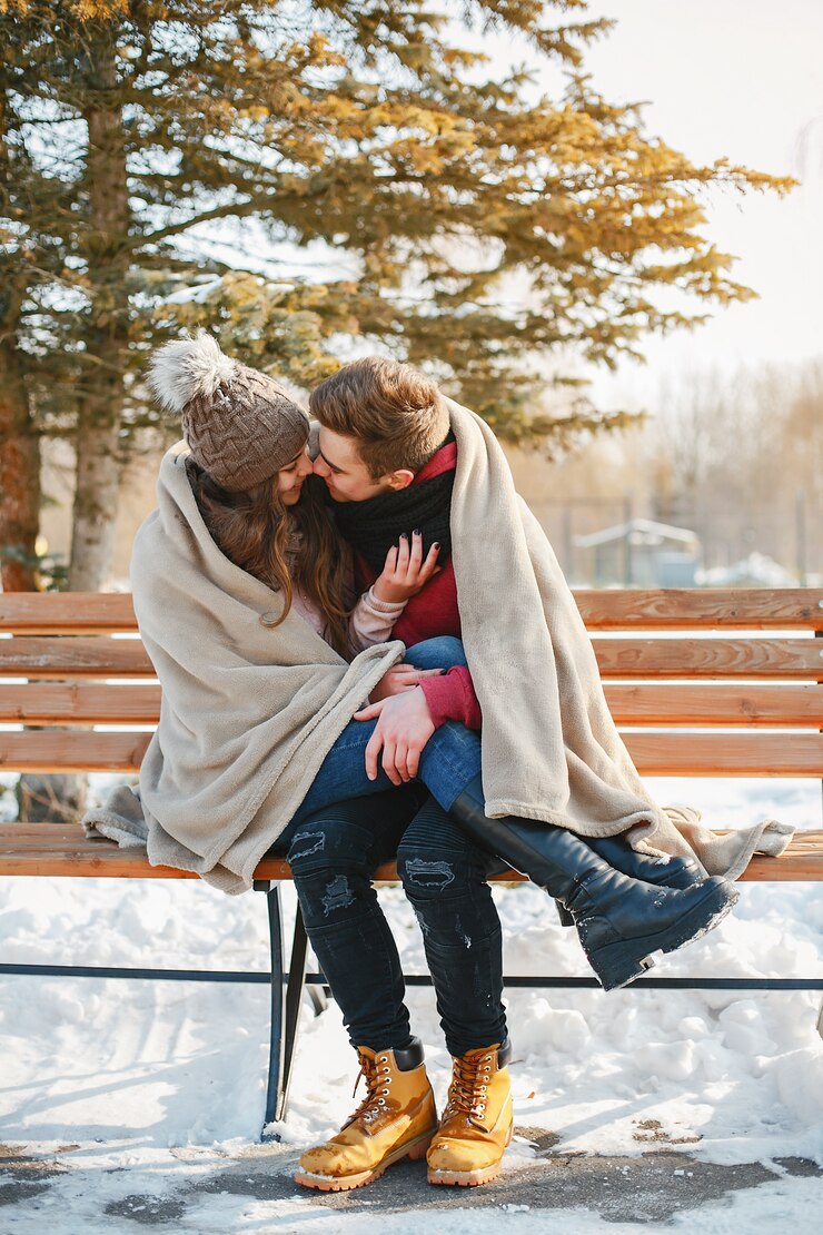 Free Photo young couple