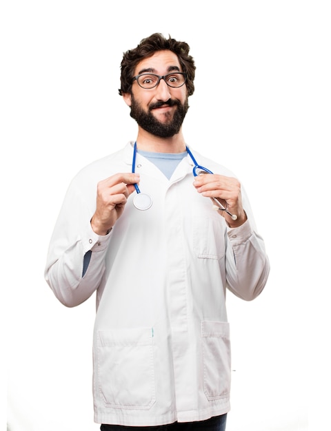 young doctor man with a  Stethoscope