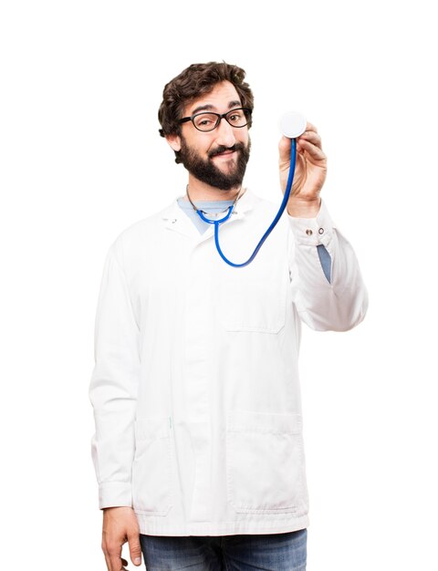 young doctor man with 
Stethoscope