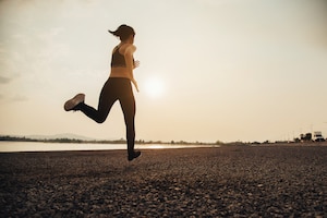 Young fitness woman runner