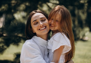 Mother and daughter photos