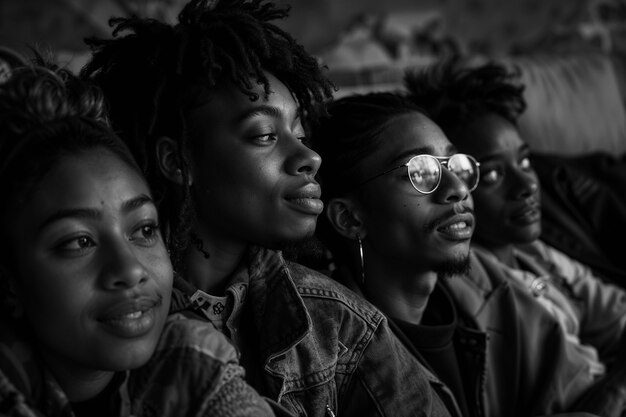 young people celebrating youth day