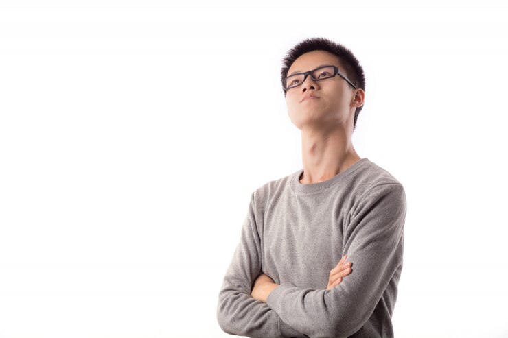 Free Photo young person pose fashion man