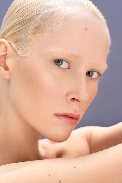 Young woman beauty portrait