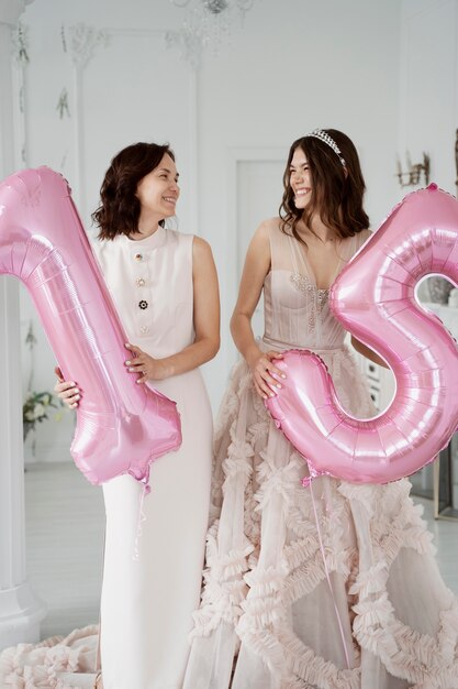 Young woman celebrating her quinceanera