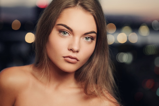 Young woman portrait 