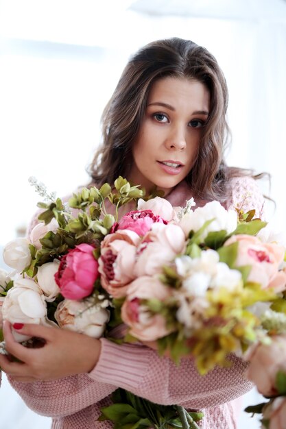 Young woman posing