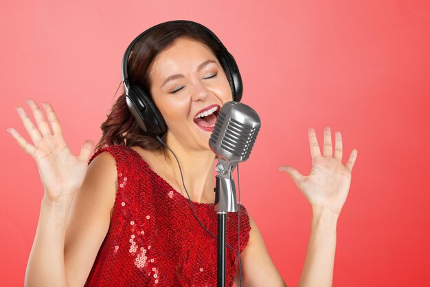 Young Woman Singer