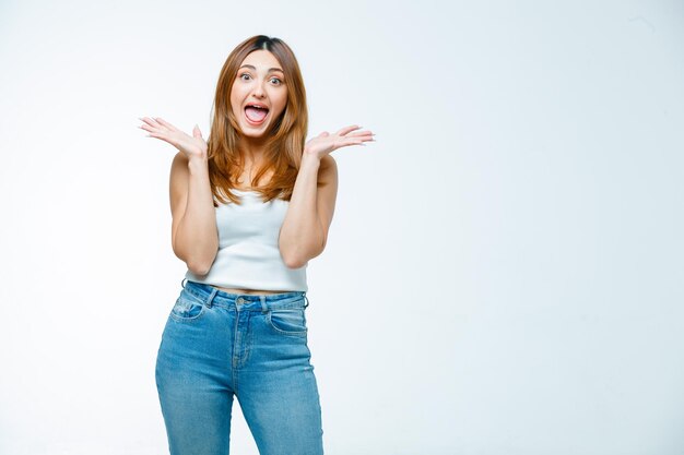 Young woman smiling and posing