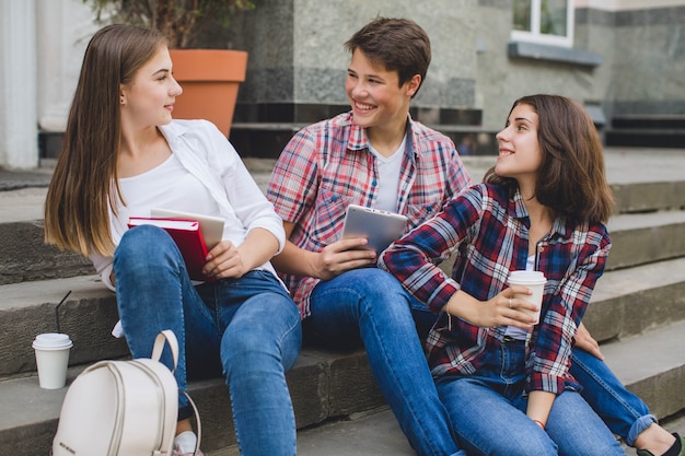 Youngsters enjoying time together