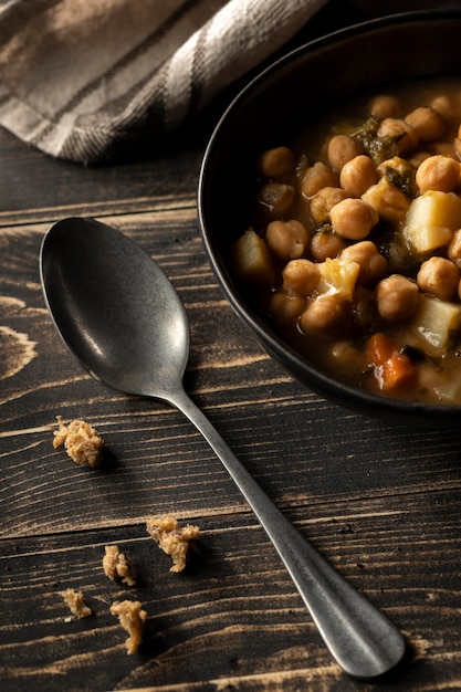 Yummy beans in bowl