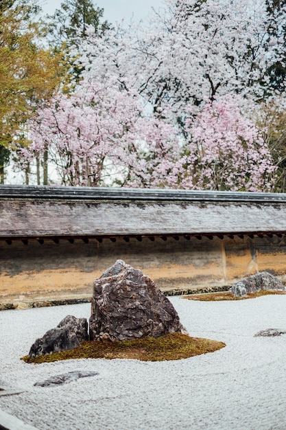 Free photo zen garden in japan