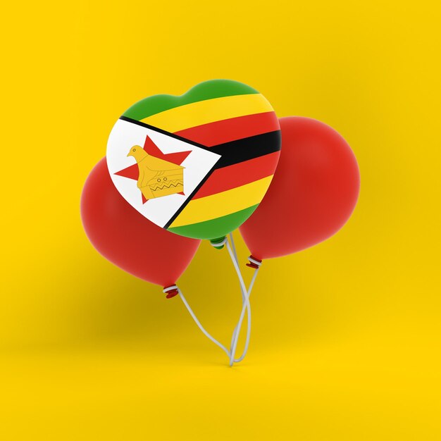 ジンバブエの気球