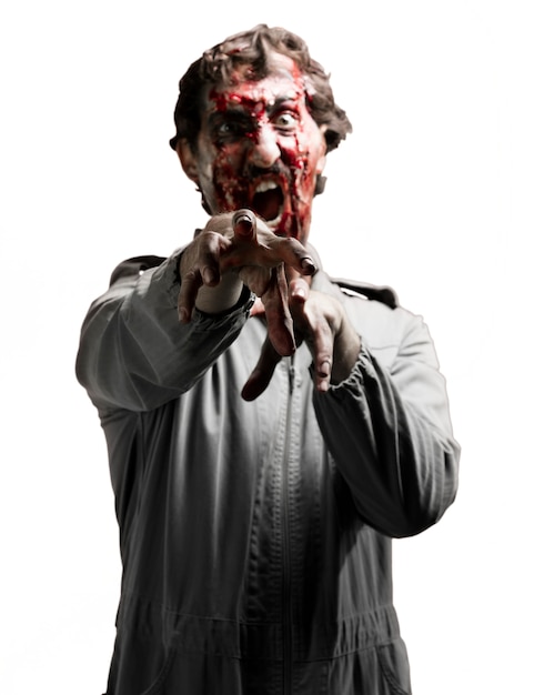 Free photo zombie scaring