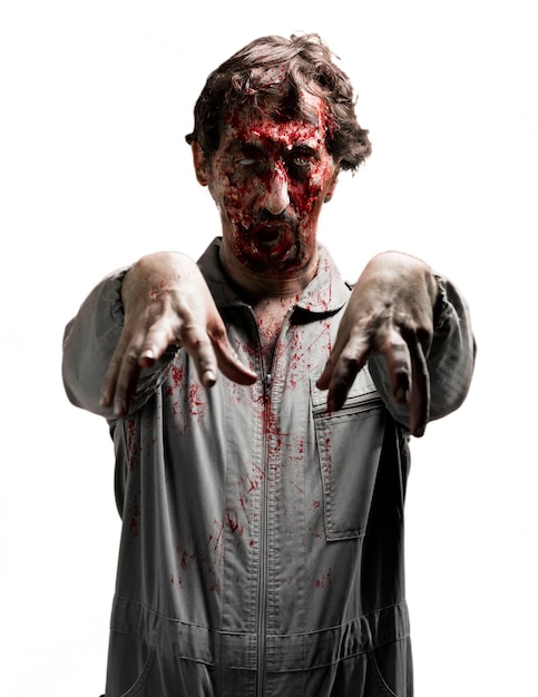 Free photo zombie standing