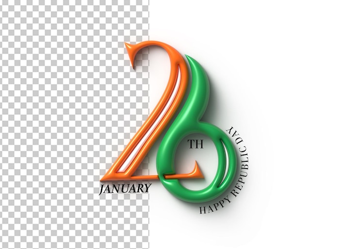 मुफ़्त PSD 26 जनवरी इंडियन रिपब्लिक डे psd इलस्ट्रेशन