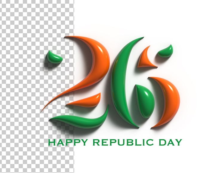 मुफ़्त PSD 26 जनवरी इंडियन रिपब्लिक डे psd इलस्ट्रेशन