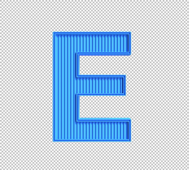 無料PSD 透明な背景に 3 d のアルファベット