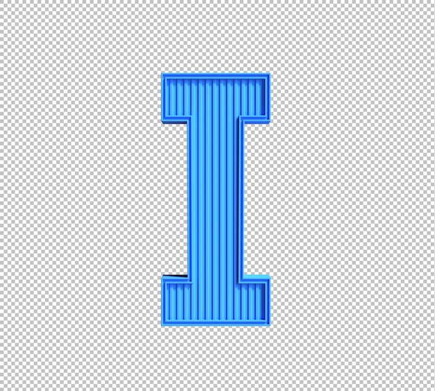 無料PSD 透明な背景に 3 d のアルファベット
