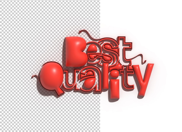 3d best quality lettering typographical 3d illustration design