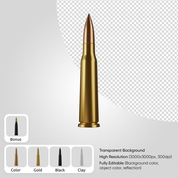 3d bullet