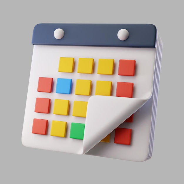 3d Calendar For Organization