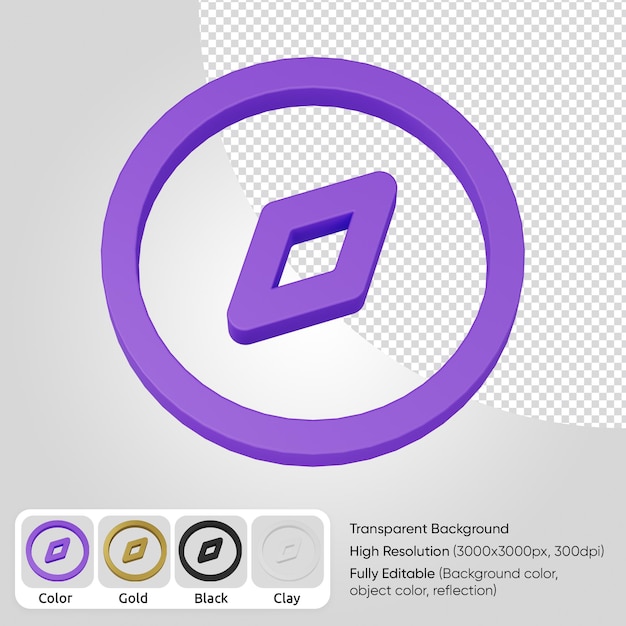 3d discover icon