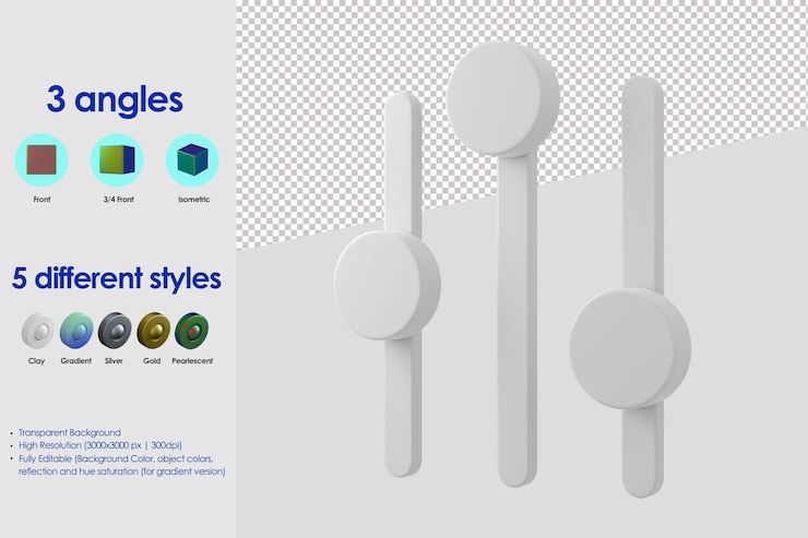 Free PSD 3d equalizer icon