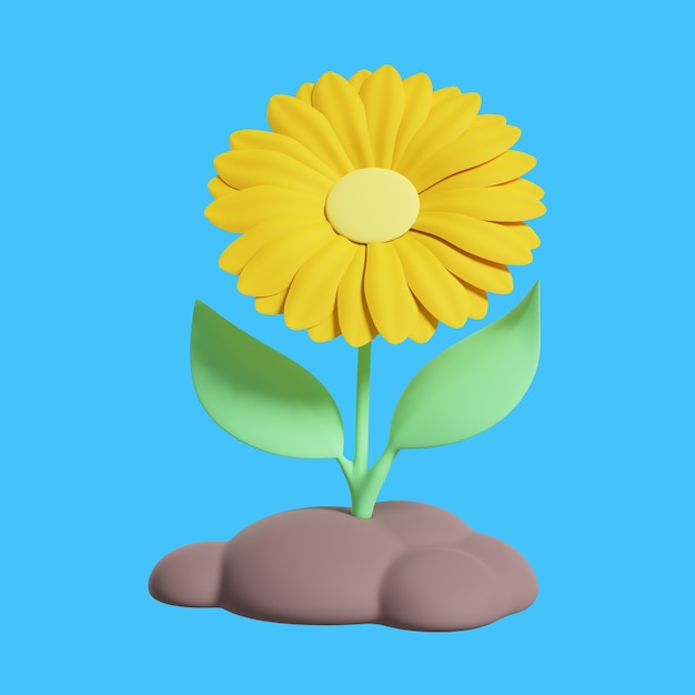 3d icon for environmental ecology