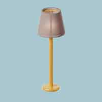 Free PSD 3d icon of furniture with lamp