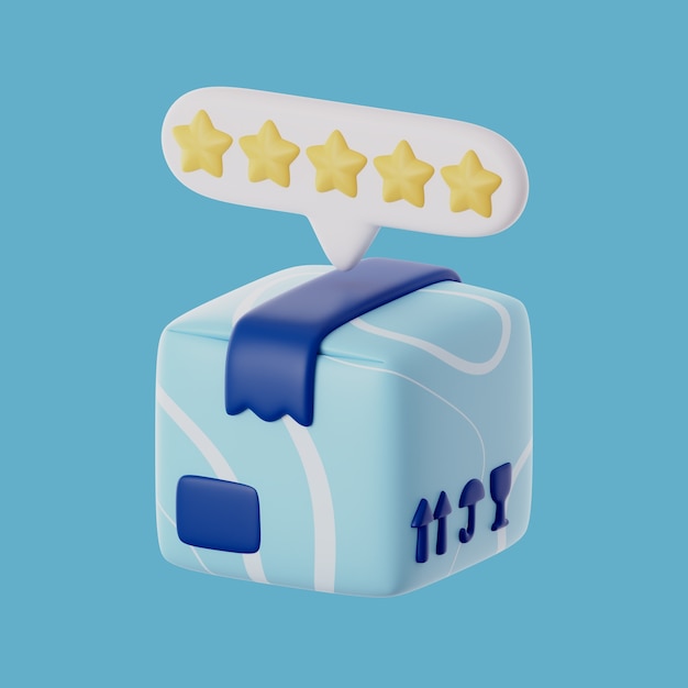 3d icon for product management