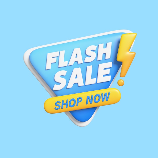 3d icon for super sales