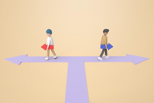 3d illustration of businesswoman with home and money