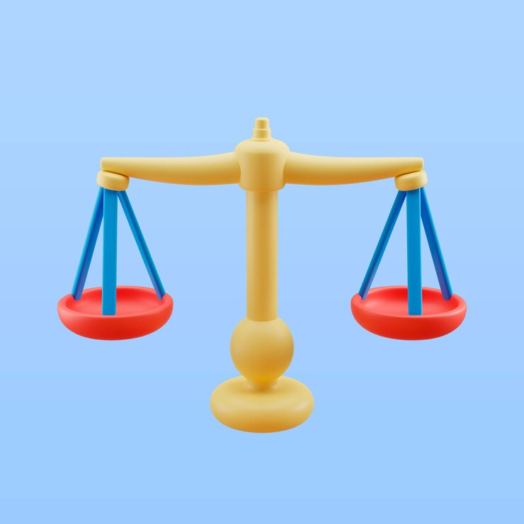 무료 PSD 천칭 자리 조디악 로그인의 3d 그림