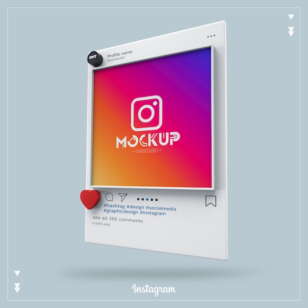 Download Free Instagram Mockup Images Free Vectors Stock Photos Psd Use our free logo maker to create a logo and build your brand. Put your logo on business cards, promotional products, or your website for brand visibility.