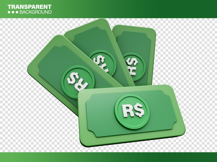 無料PSD 3dマネーイラスト コンポジション