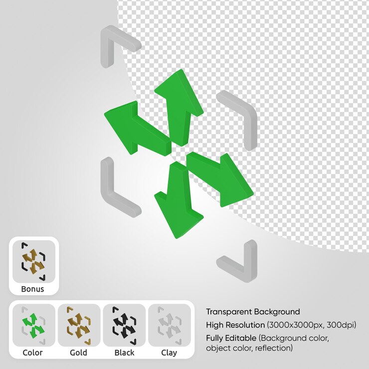 Free PSD 3d move tool