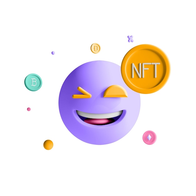 3D NFT 아이콘 NFT 밈