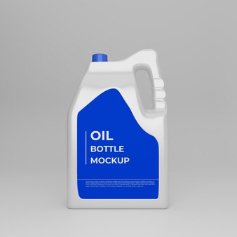 Download Premium Psd Plastic Motor Oil Jerrycan Mockup