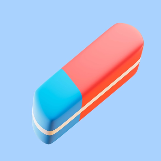 3d rendering of back to school icon