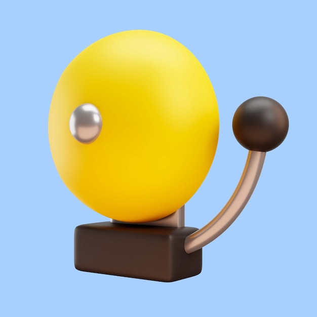 3d rendering of back to school icon