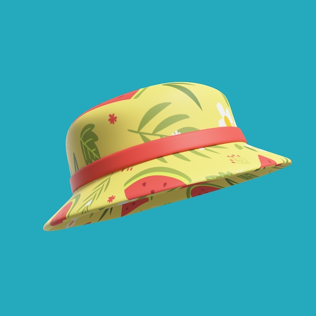 Free Download: 3D Rendering of Beach Icon – PSD Templates