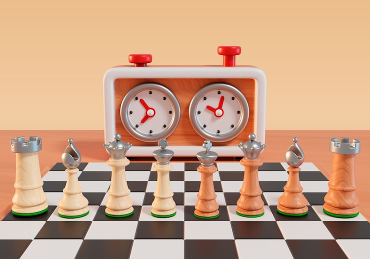 Free PSD 3d rendering of board games still life