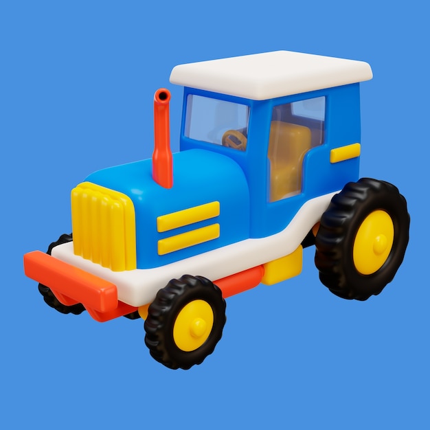 Free PSD 3d rendering of farm icon