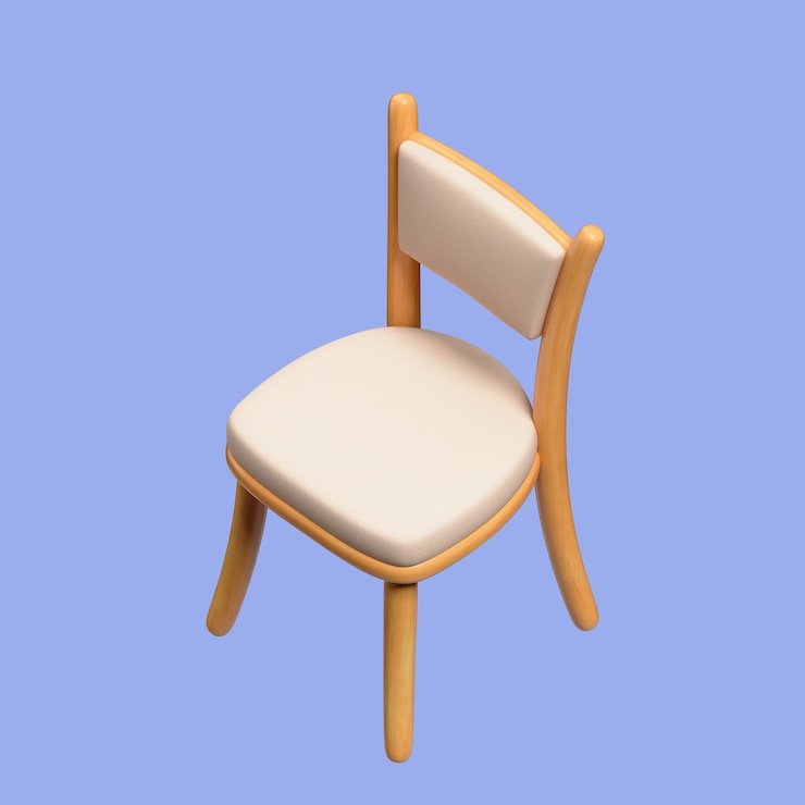 무료 PSD 가구 아이콘의 3d 렌더링
