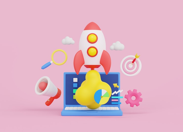 無料PSD グラフィック デザインの 3 d レンダリング