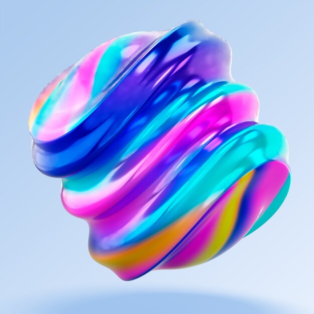 3D レンダリング ホロフリュード アイコン