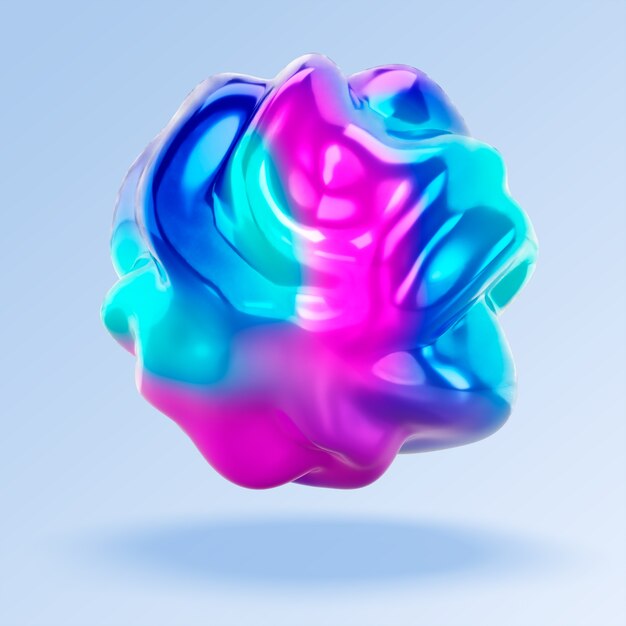 3D レンダリング ホロフリュード アイコン