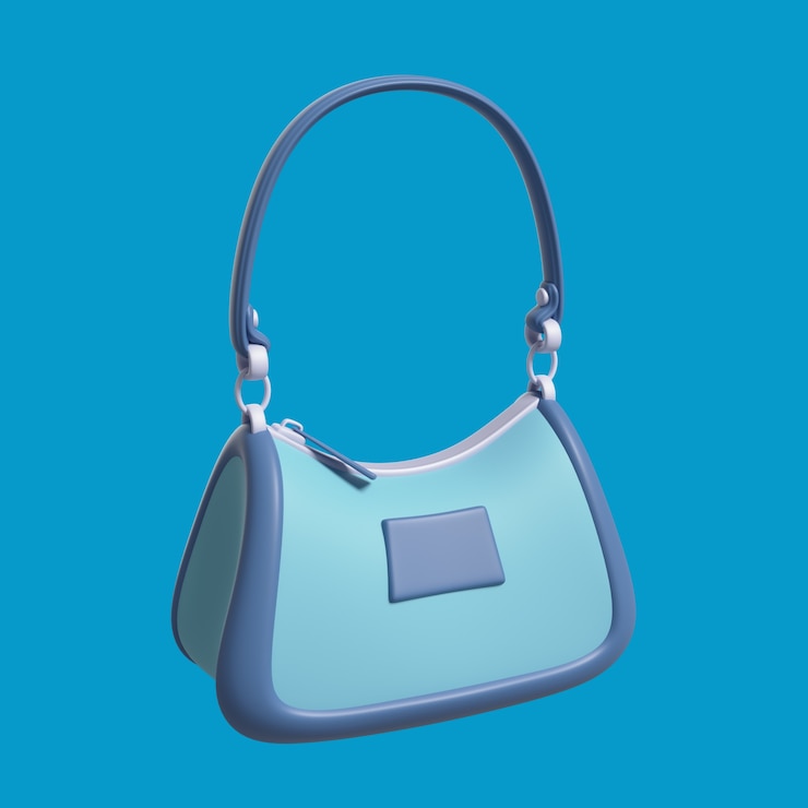 Free PSD 3d rendering of item used when shopping