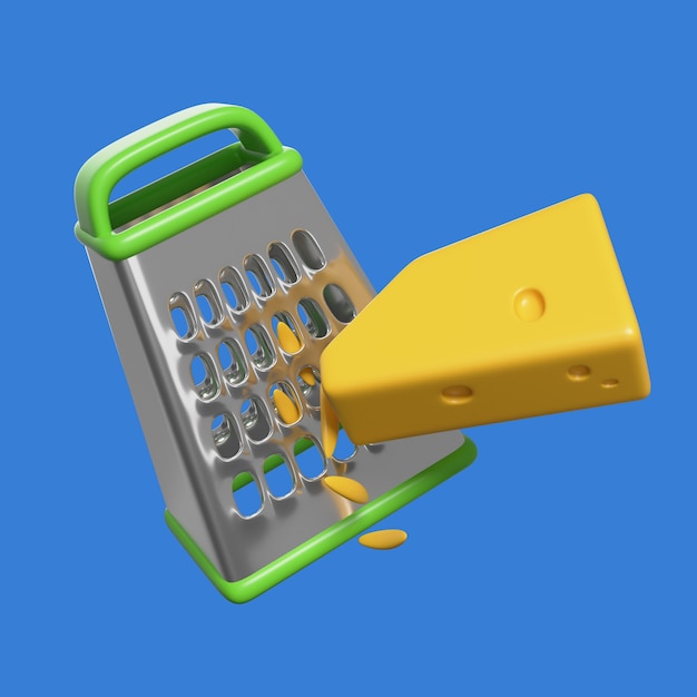 Free PSD 3d rendering of kitchen tool  icon